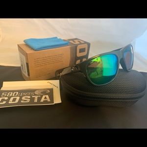 Costa Del Mar Bayside Polarized Sunglasses 580P